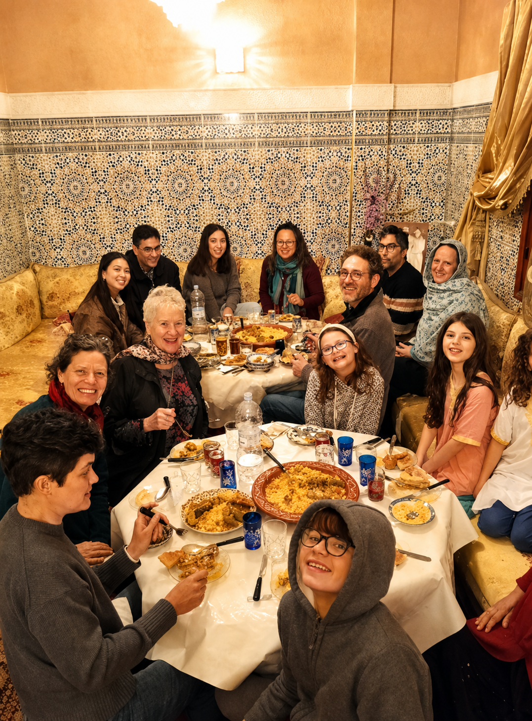 Authentic riad setting